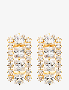 By Jolima Sky crystal earring - By Jolima - GOLD / gold