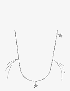 By Jolima Long star necklace - By Jolima - SILVER / silver