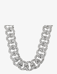 By Jolima Sparkle crystal necklace - By Jolima - SILVER / silver