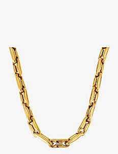 By Jolima Copenhagen link necklace steel - By Jolima - GOLD / gold