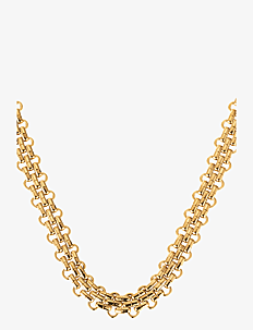 By Jolima Jackie necklace, gold - By Jolima - GOLD / gold