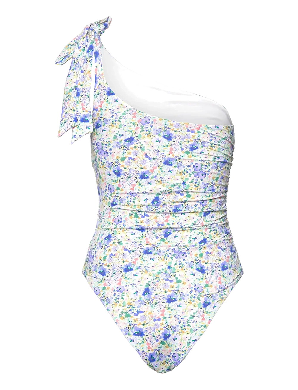 Malina - Apoline One Shoulder Swimsuit - badedrakter - multi ditsy - 1