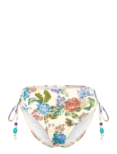 Malina Cara mid rise bikini bottom - Bikini truser - BOTANIC FLORALS / cream