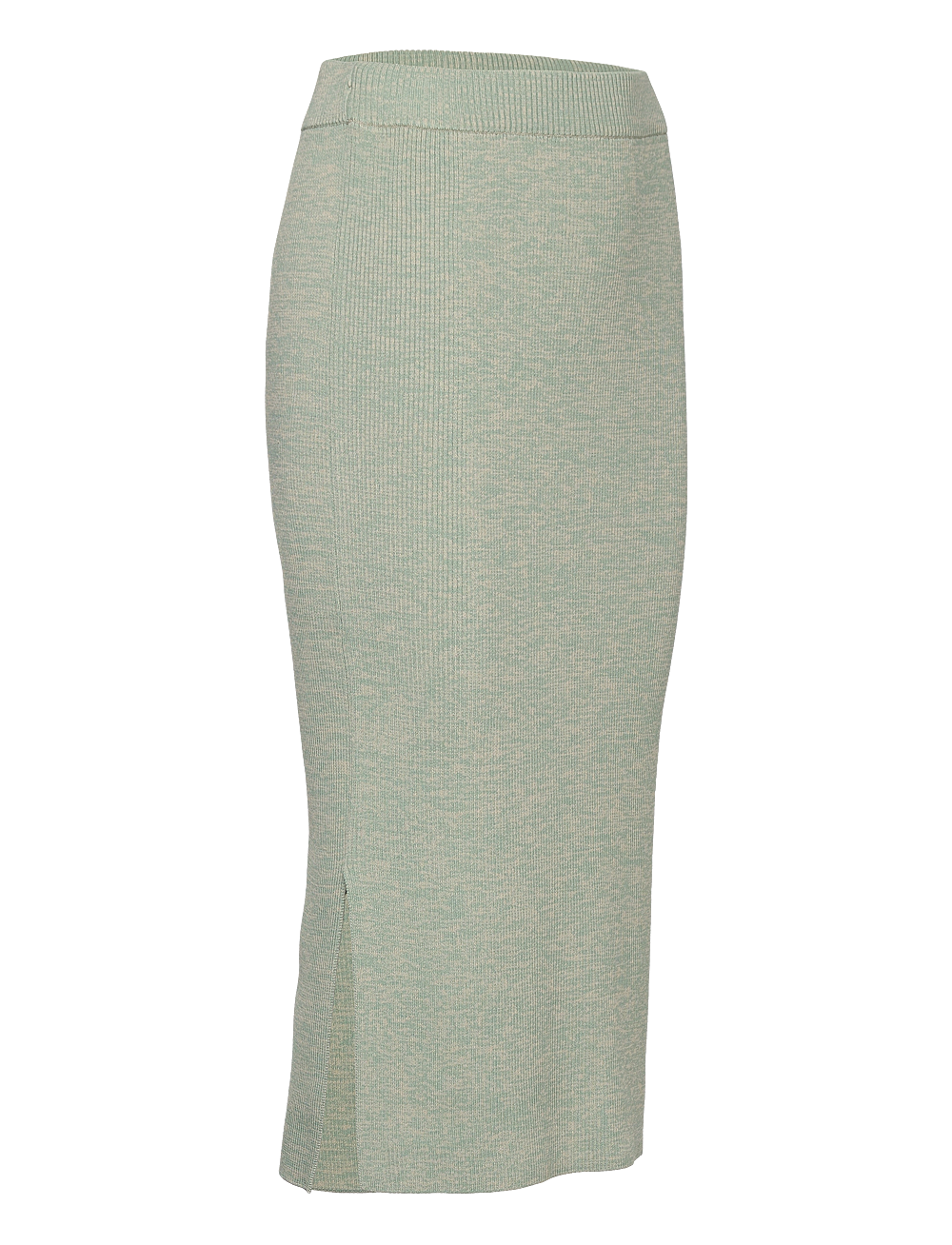 Malina - Kenzie knitted midi skirt - strikkede skjørt - seafoammelange - 4