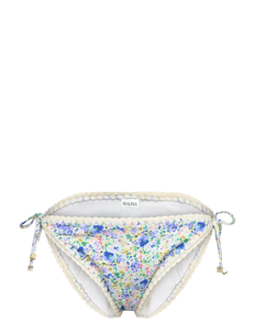 Malina Ally crochet trimmed bikini bottoms - Bikinier - DITSY / blue