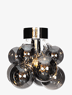 By Rydéns Bean Ceiling lamp - Lamper - CHROME / BLACK / silver