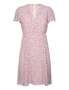 by Ti Mo Summer 50's Dress - Kolleksjoner - 704 - PURPLE WALLPAPER / purple