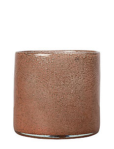 Byon Vase/Candle holder Calore M - Hjemmekos - RUSTY RED / red