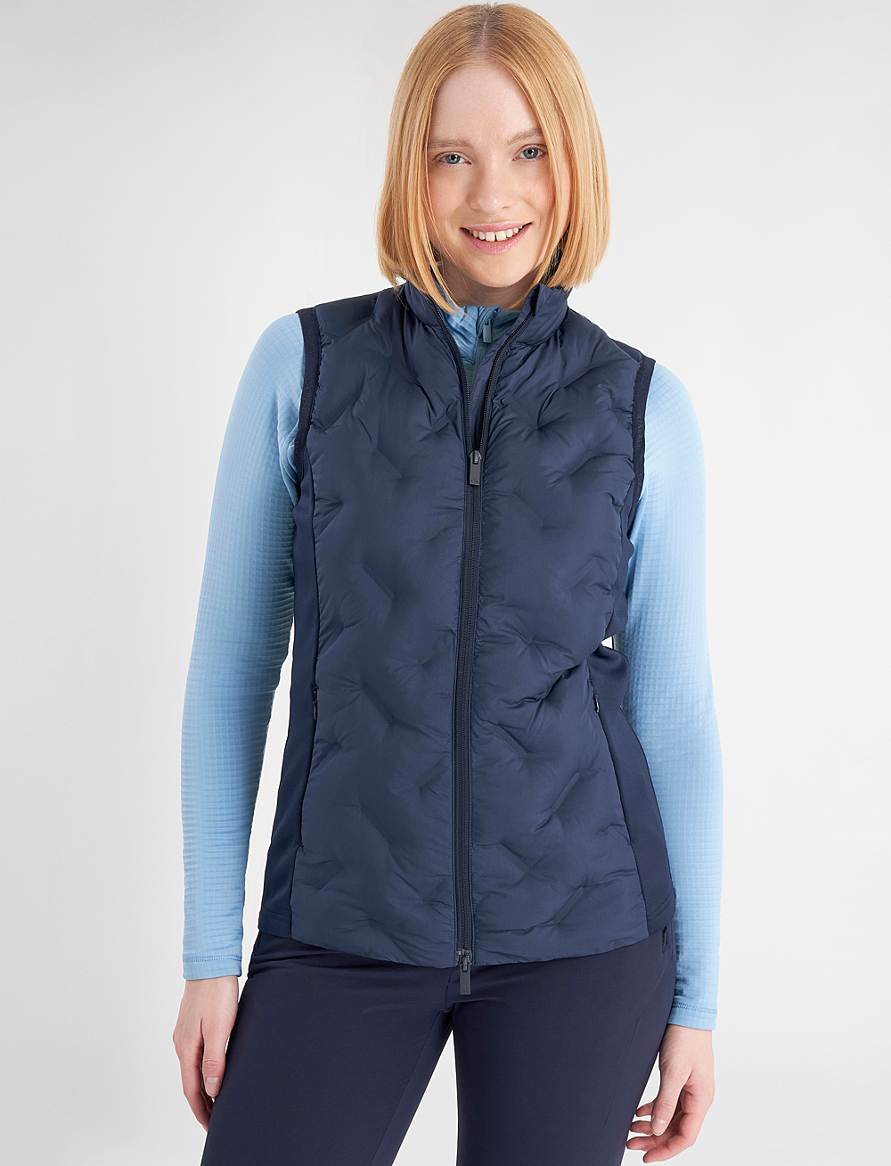 Calvin Klein Golf - Caddo Sonic Welding Gilet - yttertøy - navy - 0