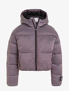 Calvin Klein HYPER TWO TONE PADDED BOMBER - Boblejakker & Dunjakker - AMARANTH / purple