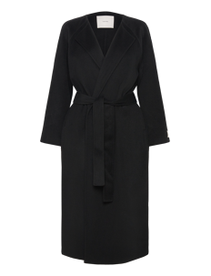 Calvin Klein DF WOOL ARCHIVE COAT - Kåper - CK BLACK / black