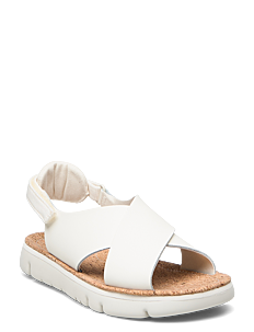 Camper Oruga Sandal - Flate sandaler - WHITE NATURAL / white