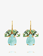 TIMO EARRINGS GOLD - SOFT MINT COMBO