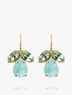 Caroline Svedbom TIMO EARRINGS GOLD - Kolleksjoner - SOFT MINT COMBO / blue