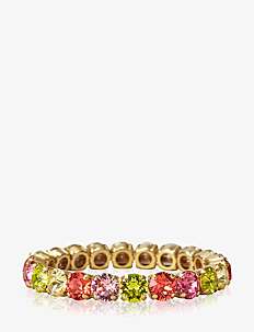 Caroline Svedbom GIA STUD BRACELET GOLD - Lenkearmbånd - TROPICANA COMBO / multi