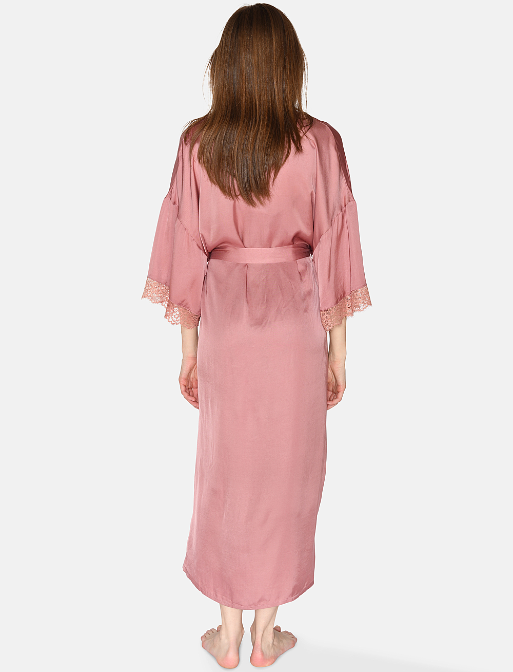 CCDK Copenhagen - Jeanette Long Kimono - kimonos - old rose - 3