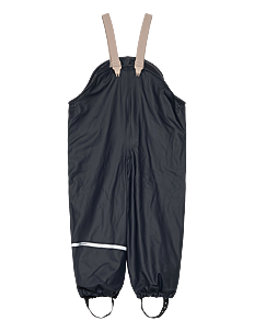 CeLaVi Rainpants -Solid, w.fleece - Regnbukser - NAVY / navy