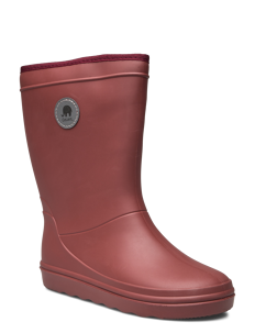 CeLaVi Thermo Boots - Gummistøvler med linjer - ROSE BROWN / red