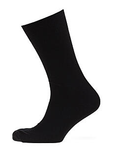 Claudio Claudio socks solid colours - Sokker - BLACK / black