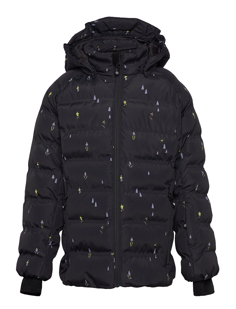 Color Kids - Ski Jacket  - Quilt -AOP - skijakker - phantom - 0