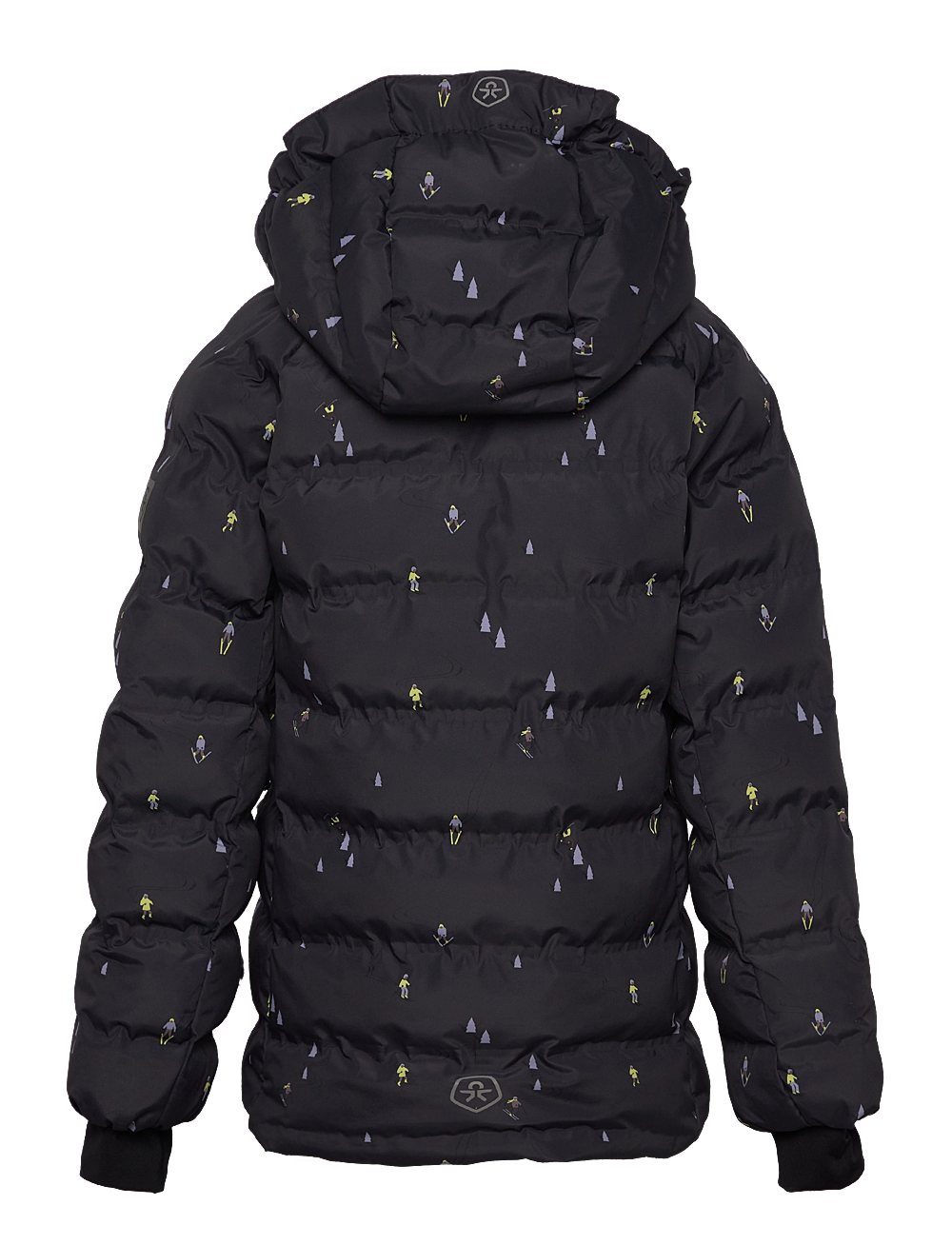 Color Kids - Ski Jacket  - Quilt -AOP - skijakker - phantom - 1