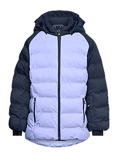 Color Kids Ski Jacket - Quilt- Contrast - Skijakker - HYDRANGEA / navy