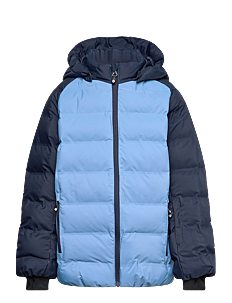 Color Kids Ski Jacket - Quilt - Contrast - Skijakker - CYANEUS / blue