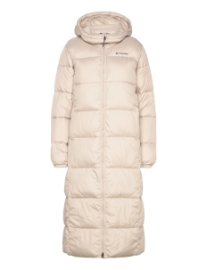 Columbia Sportswear Puffect II Long Jacket - Kåper - DARK STONE / beige