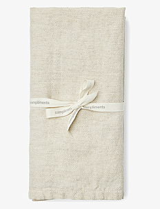 compliments Arles Napkin 45x45 cm - 2 Pack - Juletekstiler - LINEN / beige