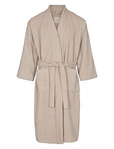 compliments Slow Bath Robe - Tekstiler - LINEN / beige