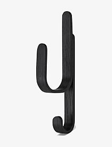 Cooee Design Woody Hook One Oak - Møbler - BLACK STAINED OAK / black