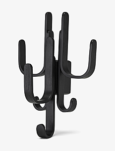 Cooee Design Woody Hook 3 in 1 Black Stained Oak - Møbler - BLACK STAINED OAK / black