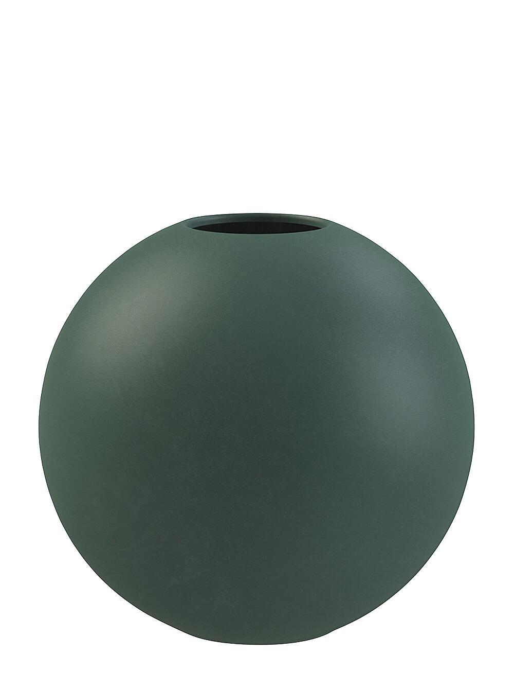 Cooee Design - Ball Vase 20cm - små vaser - dark green - 0