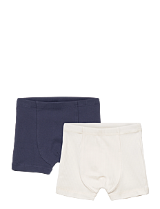 Copenhagen Colors RIB JERSEY 2PACK BOXERS - Underbukser - NAVY/ CREAM COMB. KICK / multi