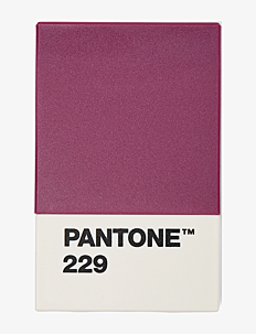 PANTONE PANTONE CREDITCARD HOLDER IN MATTE AND GIFTBOX - Vesker - AUBERGINE 229 / burgundy