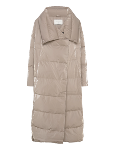 Copenhagen Muse CMTICCO-COAT - Kåper - TIMBER WOLF / beige