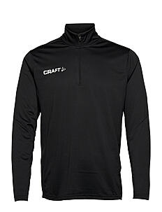 Craft Progress Halfzip LS Tee M - Craft - BLACK / black