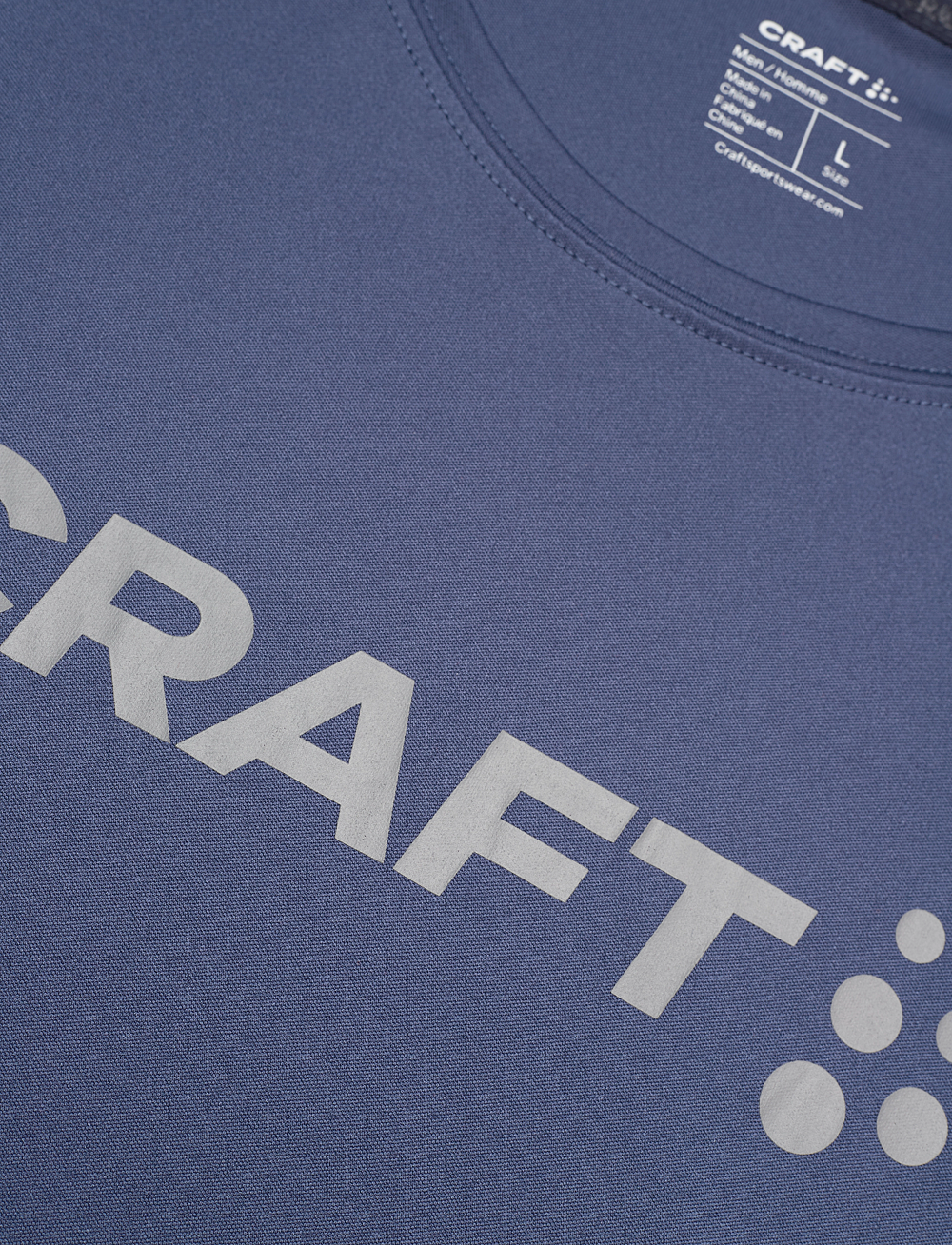 Craft - Core Essence Logo Tee M - t-skjorter - lake - 2