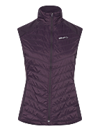 Adv Essence Warm Vest W - DK PLUM