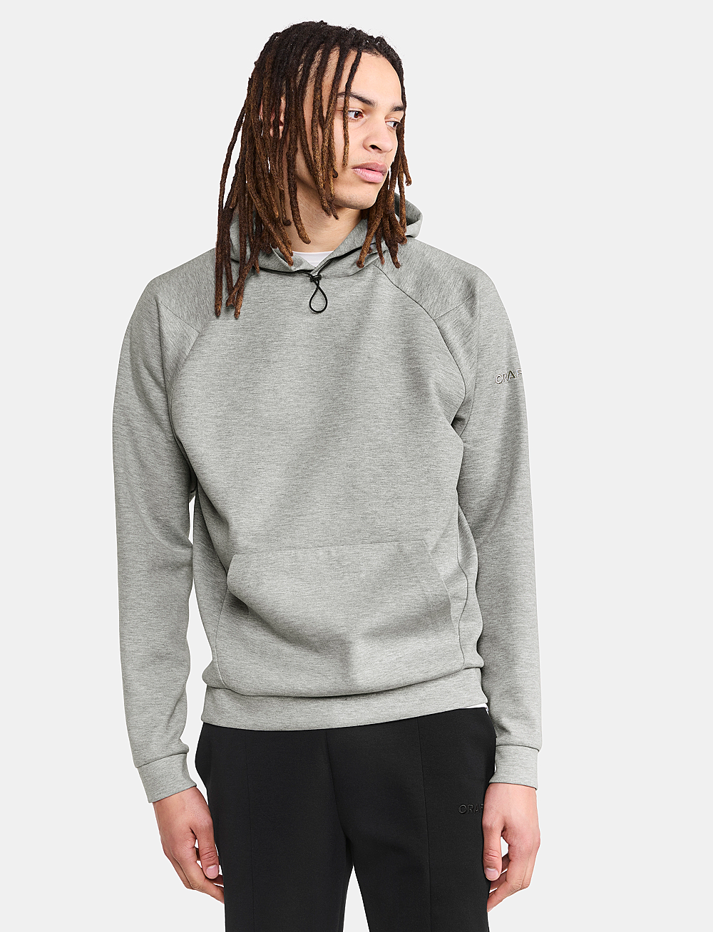 Craft - Adv Join Hoodie M - hettegensere - grey melange - 0