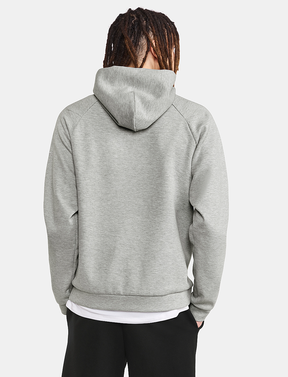 Craft - Adv Join Hoodie M - hettegensere - grey melange - 3