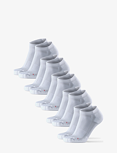 Danish Endurance Long Distance Running Low-Cut Socks - Vis alt - WHITE / white