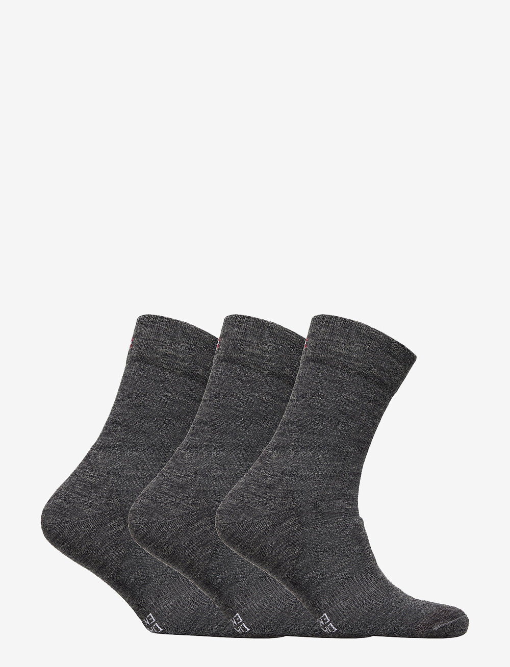 Danish Endurance - Hiking Light Socks 3-pack - klær - grey - 4