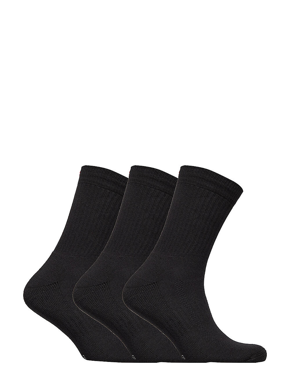 Danish Endurance - Tennis Crew Socks 3-pack - treningssokker - black - 3