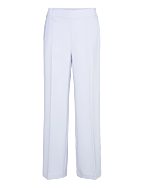 Dante6-Fabri elasticated wide leg pants - CRYSTAL BLUE