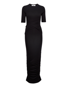 Day Birger et Mikkelsen Christie - Wrap Jersey - Selskapskjoler - BLACK / black