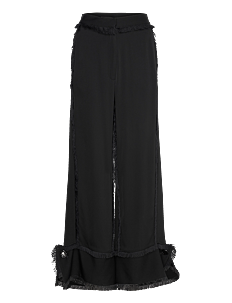 Day Birger et Mikkelsen Theodor - Matte Crepe - Bukser - BLACK / black