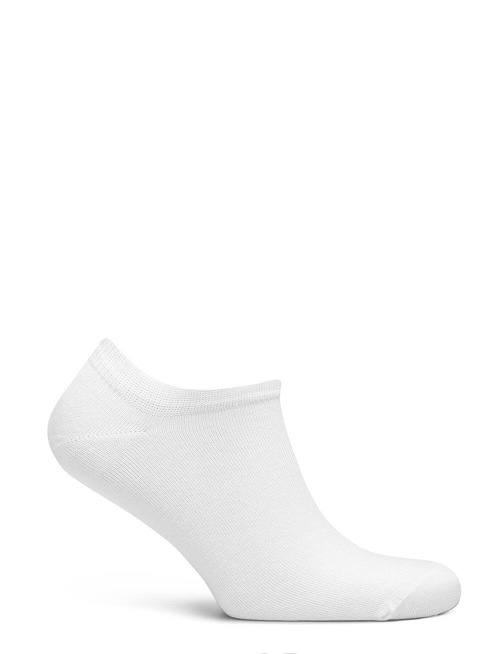 Decoy - Ladies thin sneaker sock - white - 1