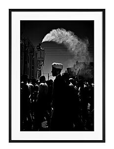 Democratic Gallery Poster Monochrome Middle Eastern Market - Plakater - BLACK / black