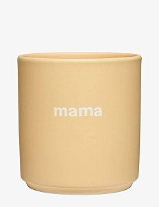 Design Letters Favourite cups - Danish words - Borddekning - SOLITARY STAR BEIGE 7527C / yellow